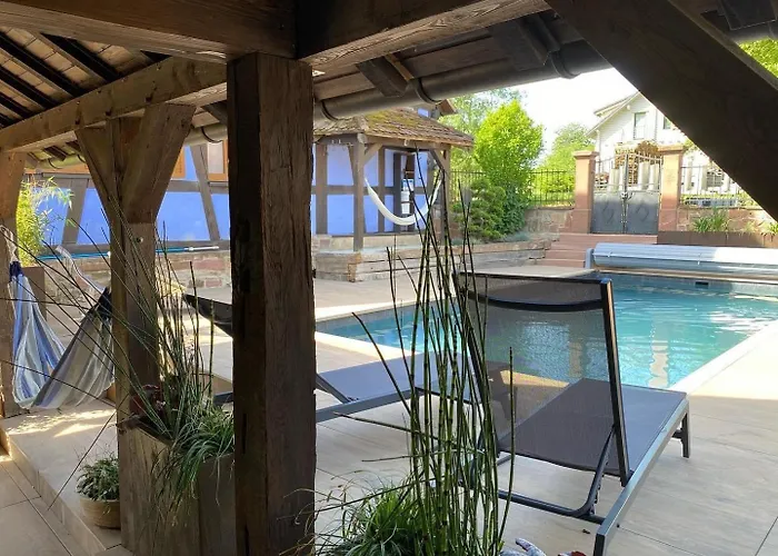 Holiday home Le Clos Bleu - Rural Schillersdorf